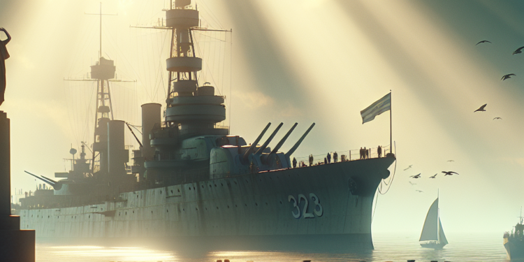 Honor y gloria: recordaron a los 323 héroes del Crucero General Belgrano