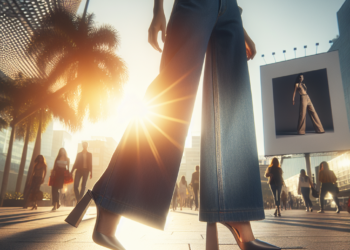 Zapatos de tacón mexicanos que lucen muy elegantes con jeans palazzo en primavera 2026