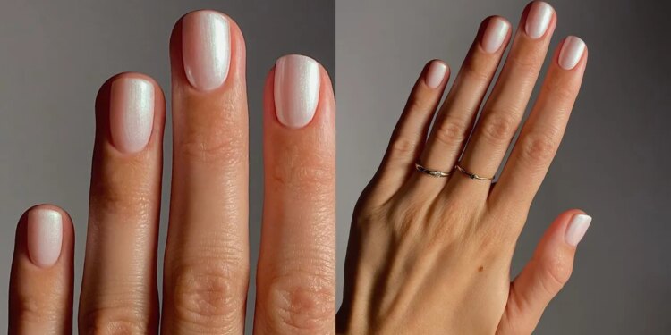 ¿Cómo llevar la manicura de abuela con uñas nacaradas que será tendencia en verano 2026?