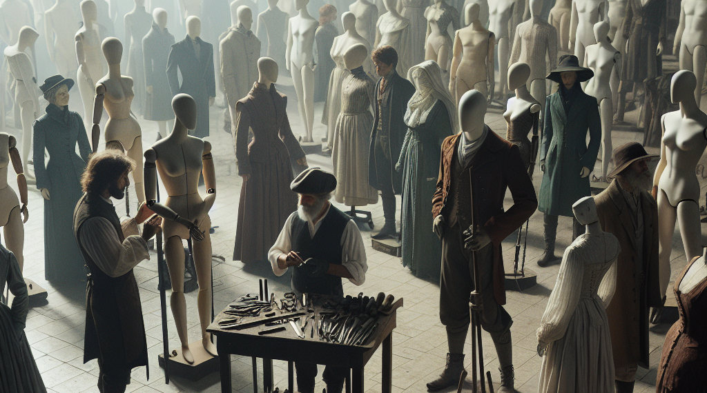 Who Are the Custom Mannequins in “Costume Art” Based On? We’re So Glad You Asked