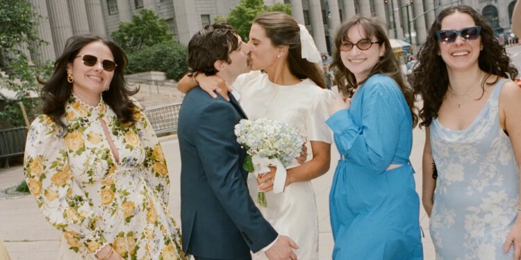 5 Ways to Style a Short Wedding Dress, According to Your Venue