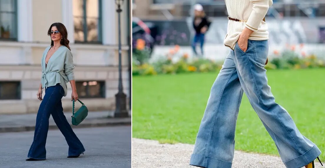 7 jeans acampanados de buen gusto para llevar con zapatos de tacón elegantes en junio 2026