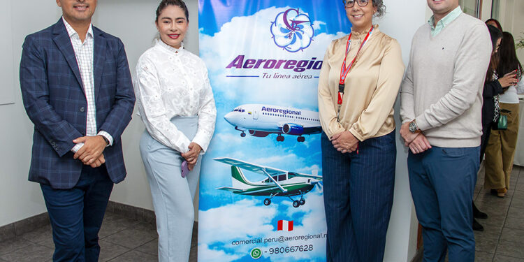 AEROREGIONAL PRESENTÓ RUTA LIMA – QUITO