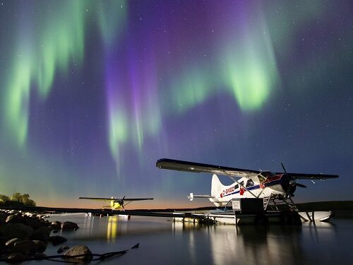 Bajo la luz de las auroras: el otoño en los Territorios del Noroeste en Canadá