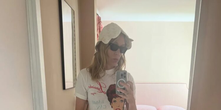 Chloë Sevigny Takes This Cool Girl Skirt Trend for a Spin