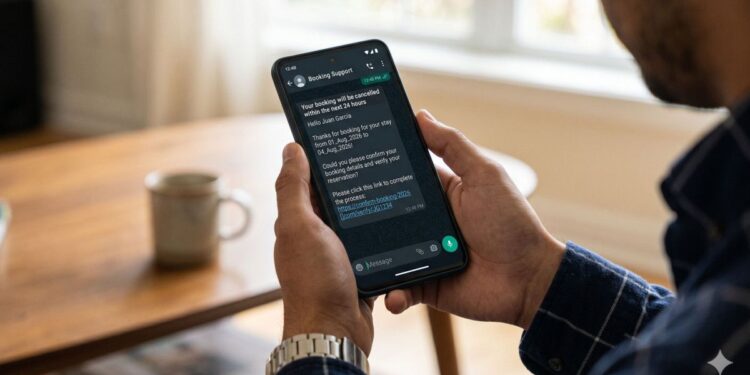 Ciberestafas turismo verano 2026: Webs falsas de Booking y Airbnb
