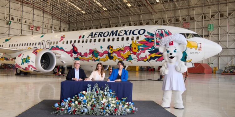 Alianza de altura: Aeroméxico y Bimbo transforman los viajes de negocios con combustible sostenible
