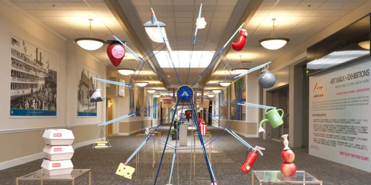 How a Dead Hudson Valley Mall Became an Art Exhibition