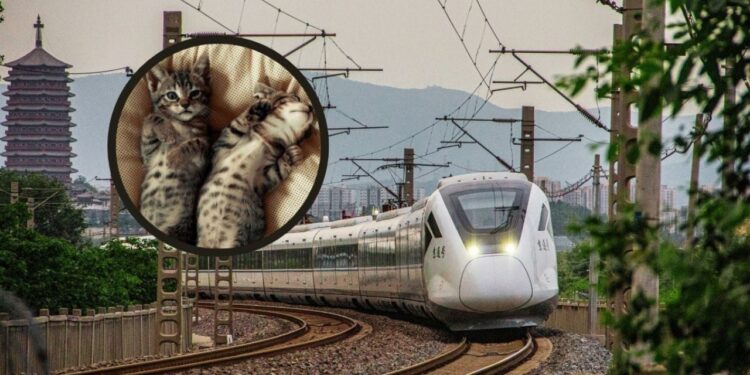 Parques y viajes en tren, los nuevos lujos que están conquistando a los gatos en China