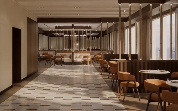 Difunden imágenes digitales sobre The Bistro a bordo de Crystal Grace
