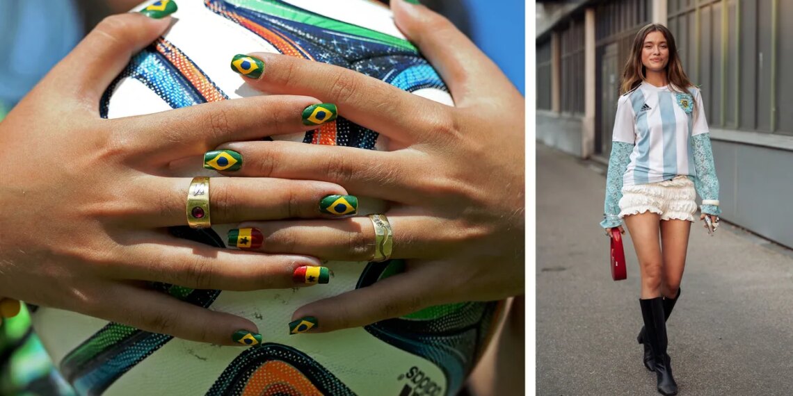 Diseños de uñas inspiradas en el Mundial 2026: de estilos minimalistas a las manicuras más futboleras