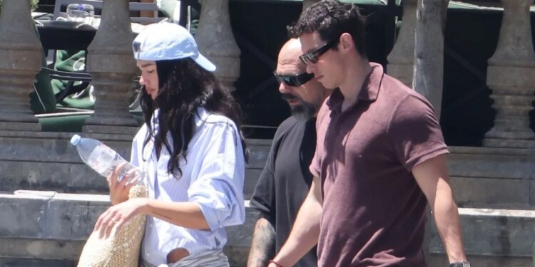 Dua Lipa and Callum Turner Touch Down in Italy For Their Wedding Weekend