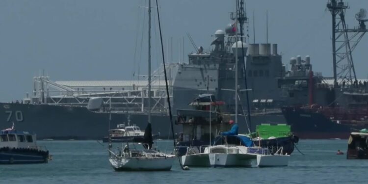 El crucero USS Lake Erie llega a Panamá en una visita para reforzar la cooperación marítima