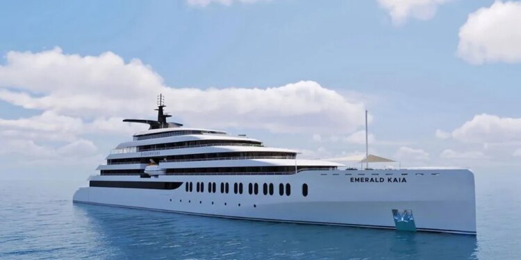 El nuevo crucero de ultralujo "Emerald Kaia" inicia su temporada en el Mediterráneo tras ser bautizado en Venecia