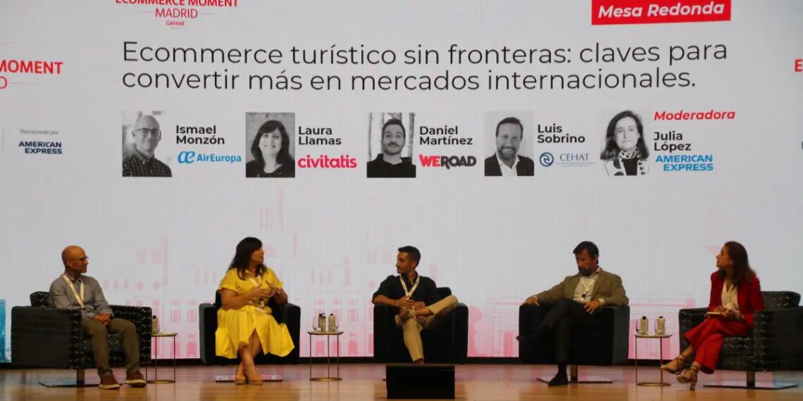 Fotografía tomada durante el Ecommerce Moment Madrid 2026