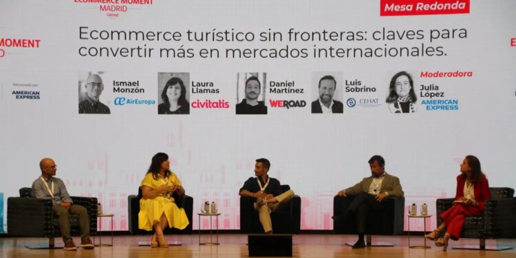 Fotografía tomada durante el Ecommerce Moment Madrid 2026