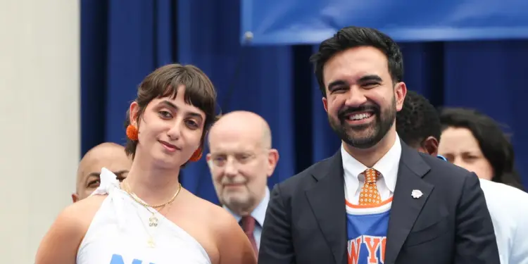 Exclusive: Rama Duwaji Sports Cult NYC Label at New York Knicks Championship Parade