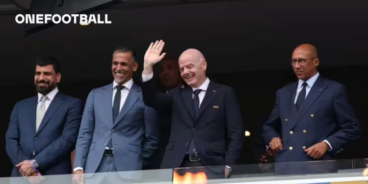 Artikelbild:Gianni Infantino intensifica su presencia en el Mundial 2026 con viajes constantes en jet privado