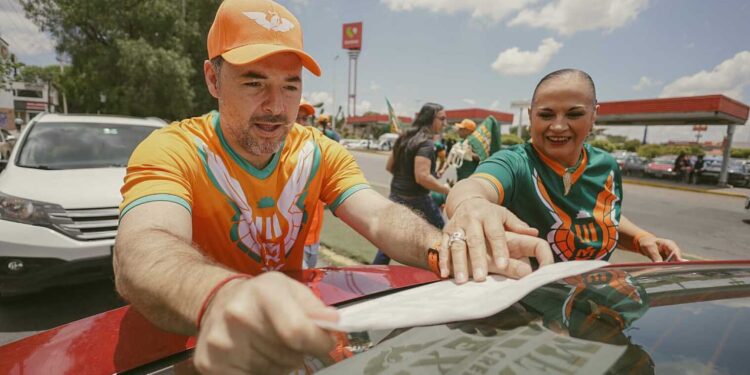 PROMUEVE MOVIMIENTO CIUDADANO CAMPAÑA NACIONAL EN CRUCEROS DE ZACATECAS