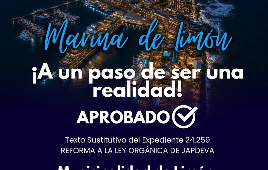 Alcaldesa de Limón respalda proyecto de Marina y Terminal de Cruceros de presidente Laura Fernández