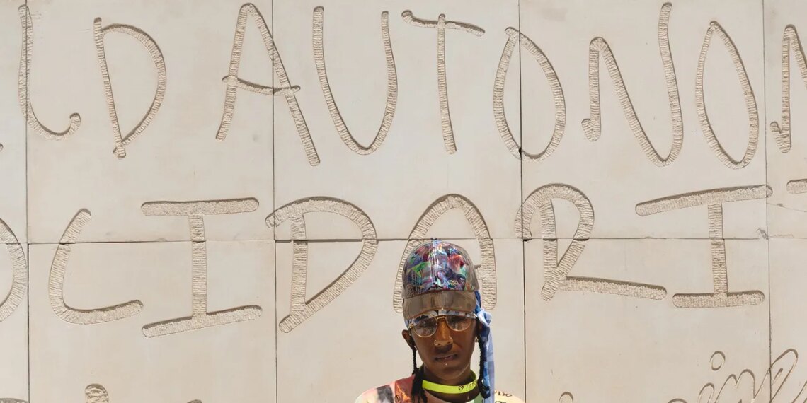 Juneteenth Brought Community—Complete With a Soul Train Line—To Lauren Halsey’s sister dreamer Sculpture Park in South LA