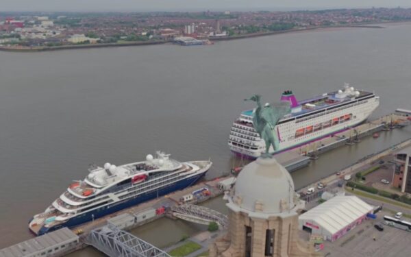 Liverpool suma doble recalada de cruceros con Ambition y Le Champlain