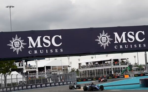 MSC Cruises es auspiciador principal de próxima carrera de Fórmula Uno