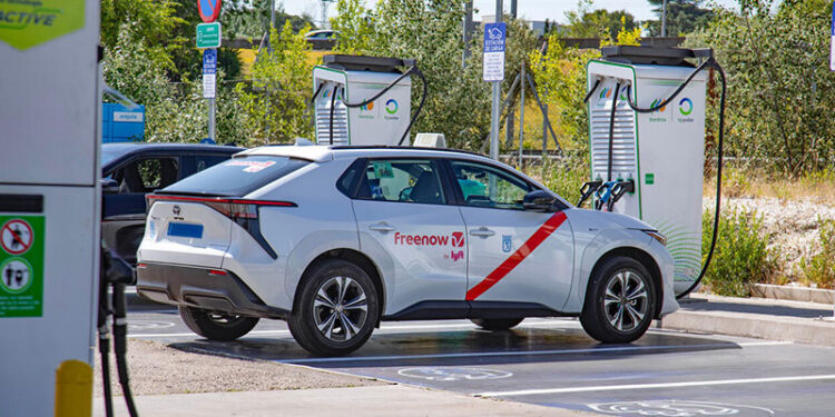 Freenow by Lyft supera el 50% de viajes electrificados en Europa