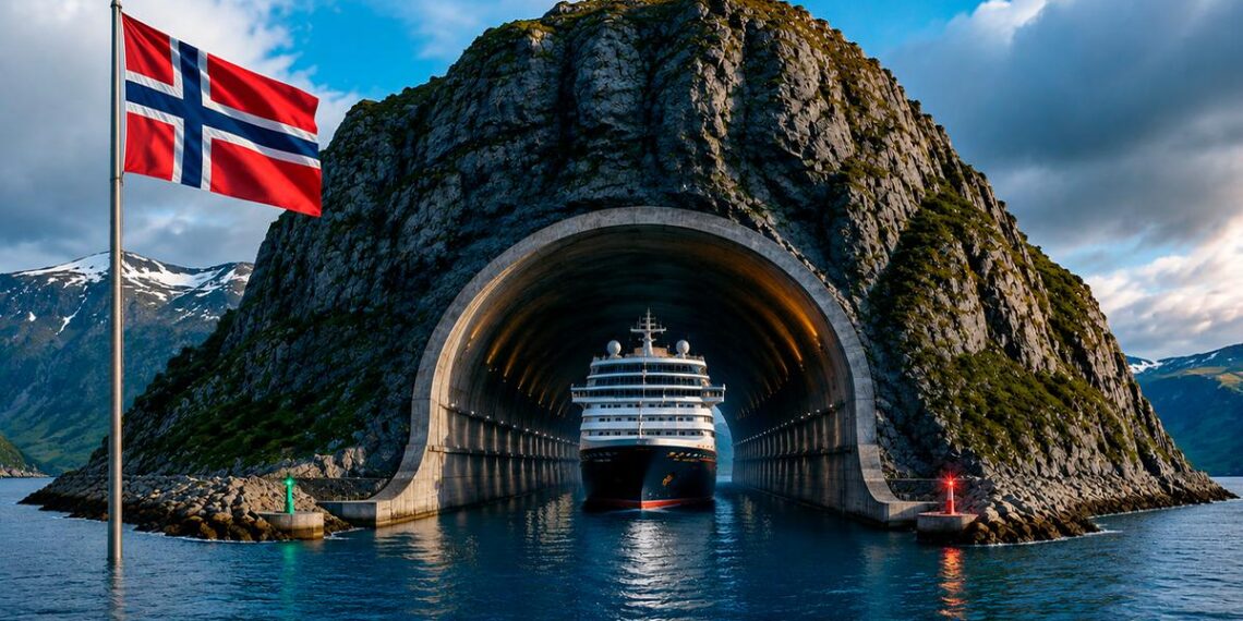 Noruega iniciará la construcción del primer túnel del mundo para barcos y cruceros: atravesará una montaña y estaría listo en 2032 | Mundo