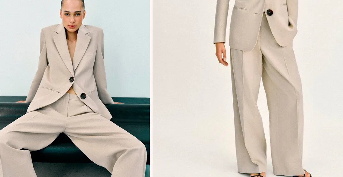 Pantalones beige de Zara, Mango y H&M: Los más elegantes para llevar a la oficina en verano 2026