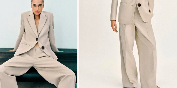 Pantalones beige de Zara, Mango y H&M: Los más elegantes para llevar a la oficina en verano 2026