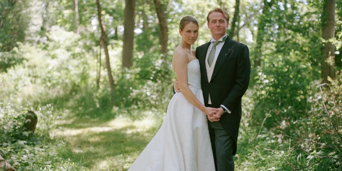 Rose Esselstyn Wore Oscar de la Renta to Marry Teddy Kennedy III on Her Family’s Historic Hudson Valley Farm