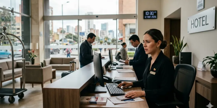Sector turismo en cifras: ingresos hoteleros caen 5,7% en abril mientras los salarios suben 10,9% según el Dane