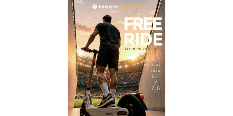 Segway y Whoosh: campaña de viajes gratuitos en México durante la Copa Mundial 2026