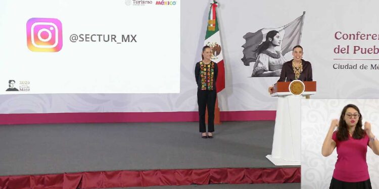 Regalará Sheinbaum 6 boletos para la Riviera a Maya.