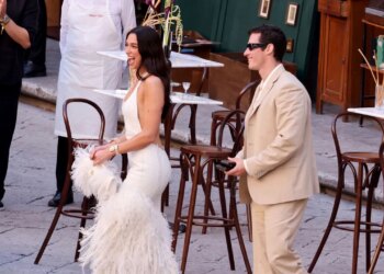 And the Bride Wore… Leather! See Dua Lipa’s First Italy Wedding Look
