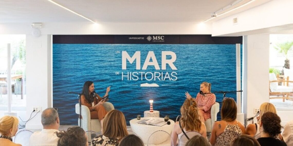 MSC Cruceros lanza el podcast 'Un mar de historias' para divulgar la experiencia de los viajes en barco