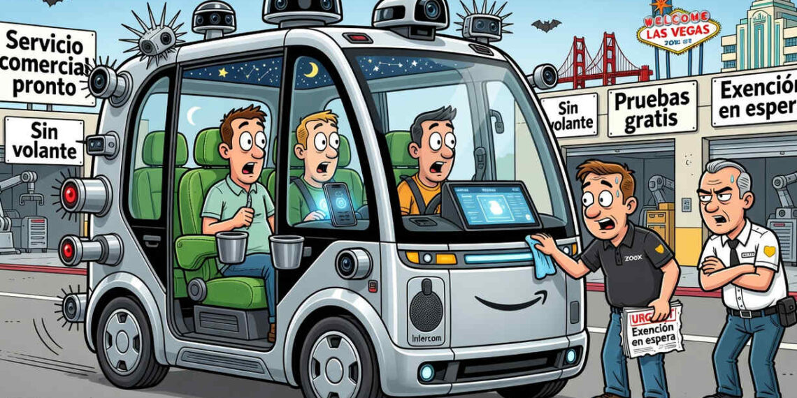 Zoox actualiza su robotaxi mientras espera luz verde para viajes pagos en EE. UU.