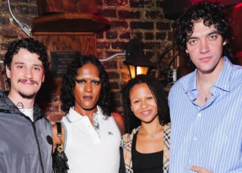 Check, Mate! Burberry Hosted a Posh Pub Watch Party During the World Cup