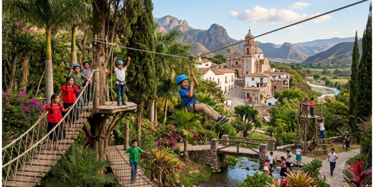 5 Pueblos Mágicos en Puebla y Morelos para llevar a los niños en vacaciones: hay tirolesas, picnic y mucha naturaleza