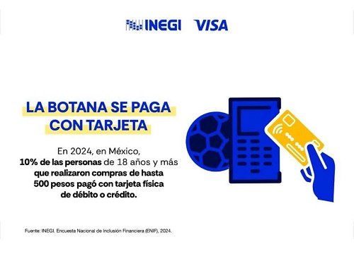 Visa se suma a “Pasión por los datos” del INEGI, para compartir cómo México se mueve hacia los pagos digitales.