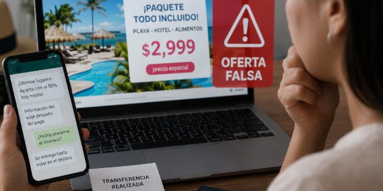 Alerta en Colima por estafas en venta de viajes y paquetes turisticos