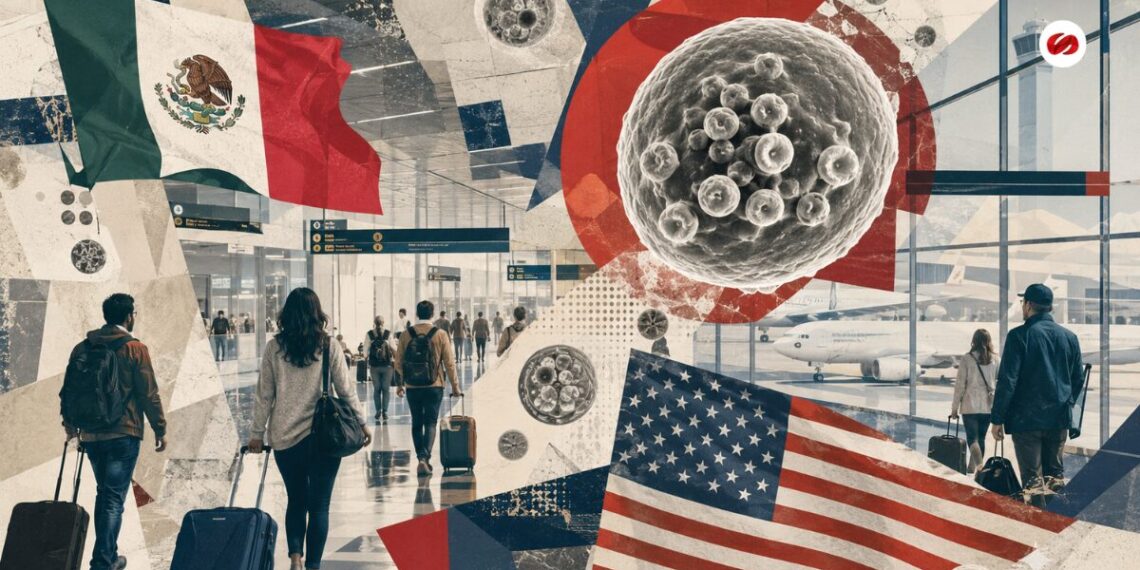 México emite aviso preventivo de viaje por 1.645 casos de ciclosporiasis en Estados Unidos