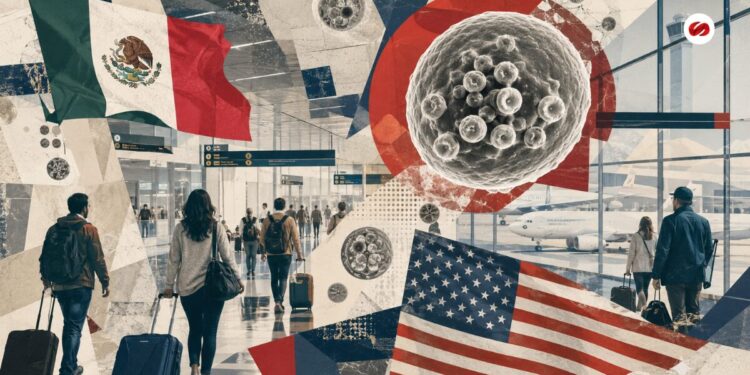 México emite aviso preventivo de viaje por 1.645 casos de ciclosporiasis en Estados Unidos