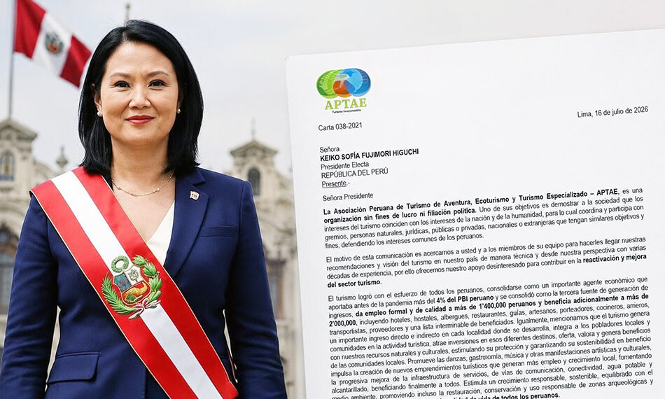 APTAE ENVÍA A KEIKO PROPUESTAS PARA EL TURISMO