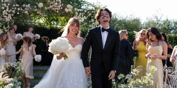 Dylan Jagger Lee and Paula Bruss’s Wedding Was Held in a Secret Saint-Tropez Wildflower Garden