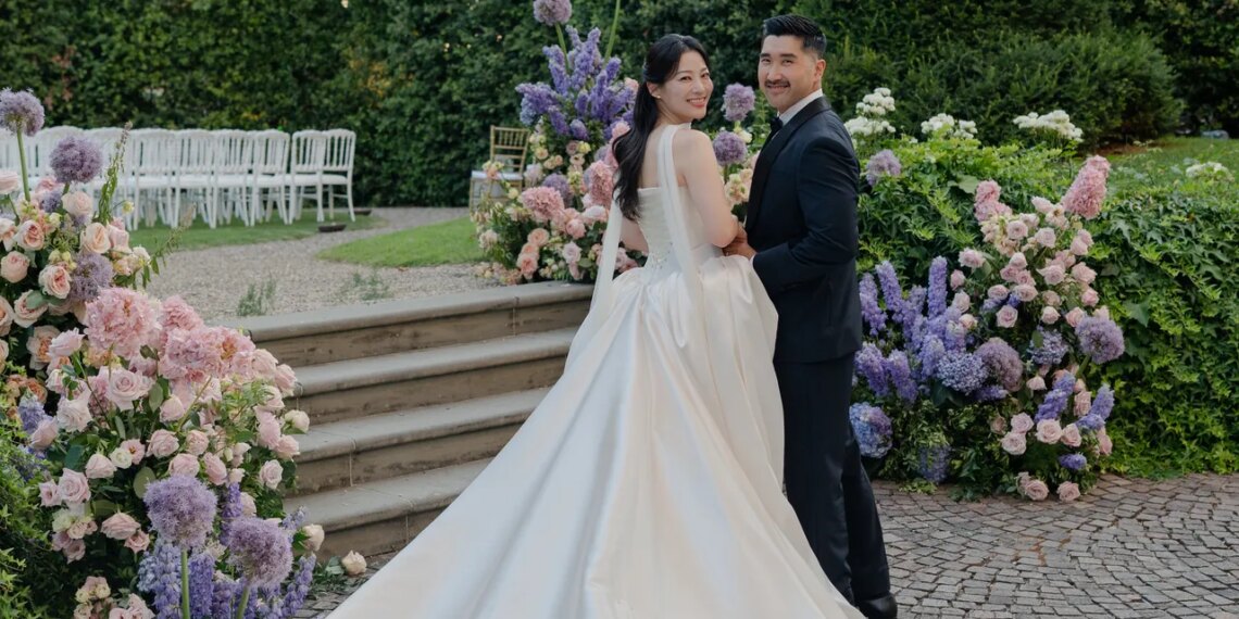 Inside ‘KPop Demon Hunters’ Star Arden Cho’s Wedding at a Historic Villa in Florence