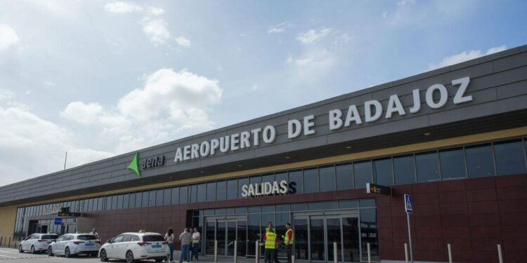 Imagen del Aeropuerto de Badajoz.