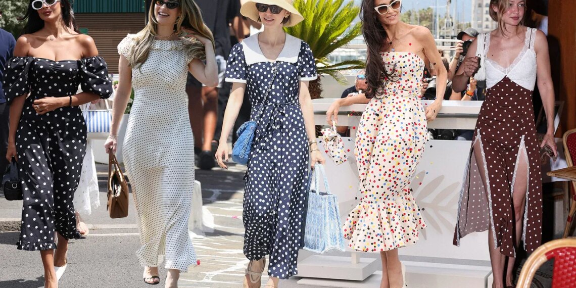 How to Style the Polka-Dot Dress for Summer, Inspired by Celebrities