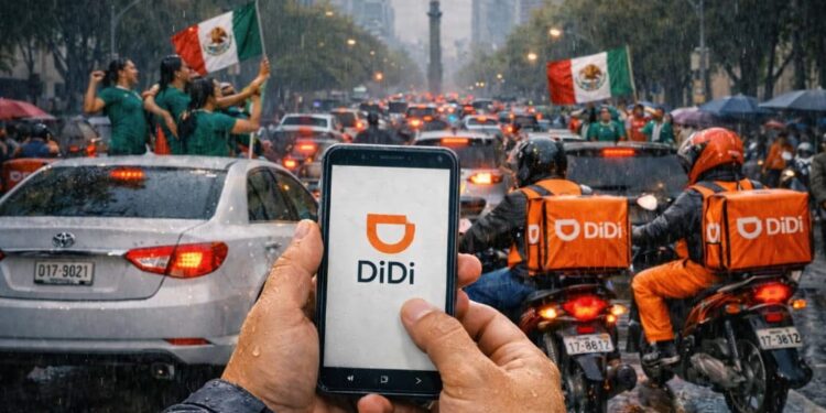Así cambiaron los partidos de futbol la forma de viajar, pedir comida y comprar con DiDi en México